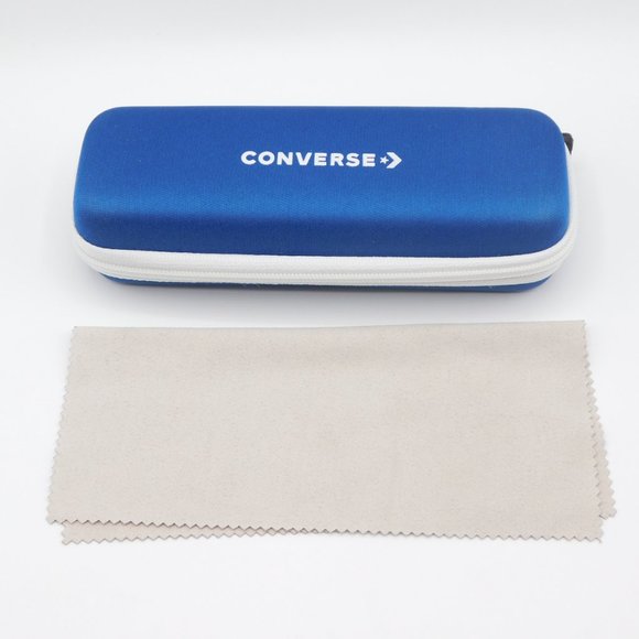 NEW CONVERSE WAIT FOR ME BROWN KIDS TEEN Rectangle EYEGLASSES FRAME 49-1… - Picture 3 of 10